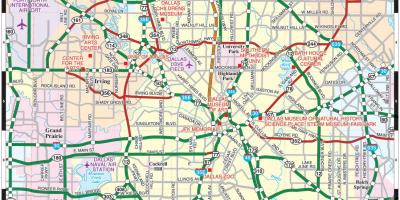 Mapa Dallas tx