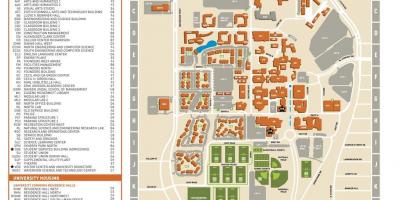 University of Texas Dallas mapa